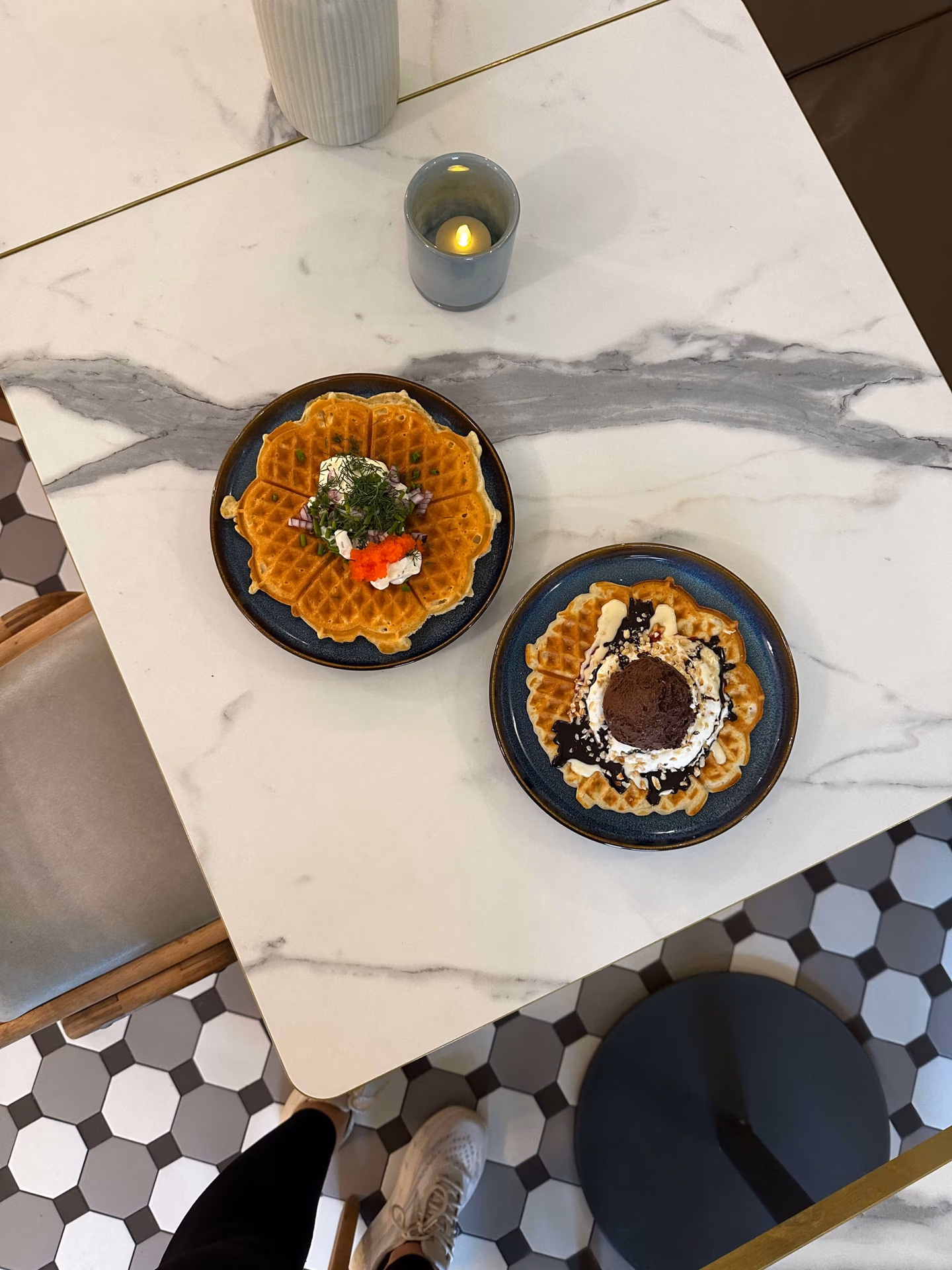 Våffelbuffé – Augusta Glassmejeri Malmö & Limhamn