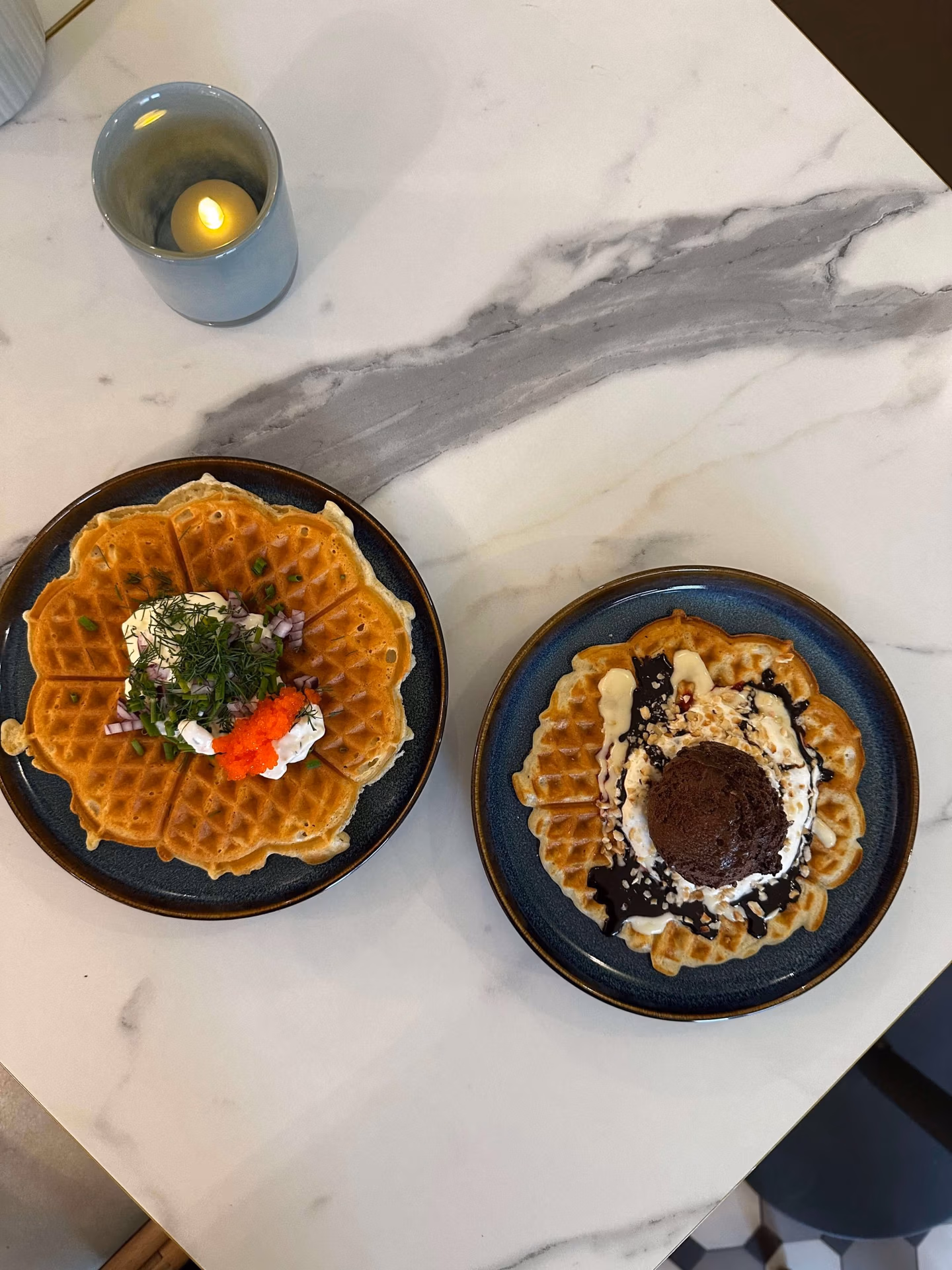 Våffelbuffé – Augusta Glassmejeri Malmö & Limhamn
