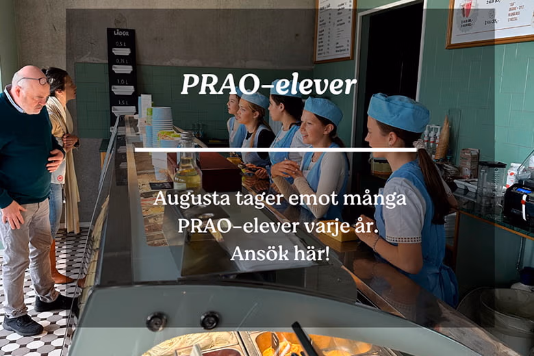 Vil du ha prao på Augusta